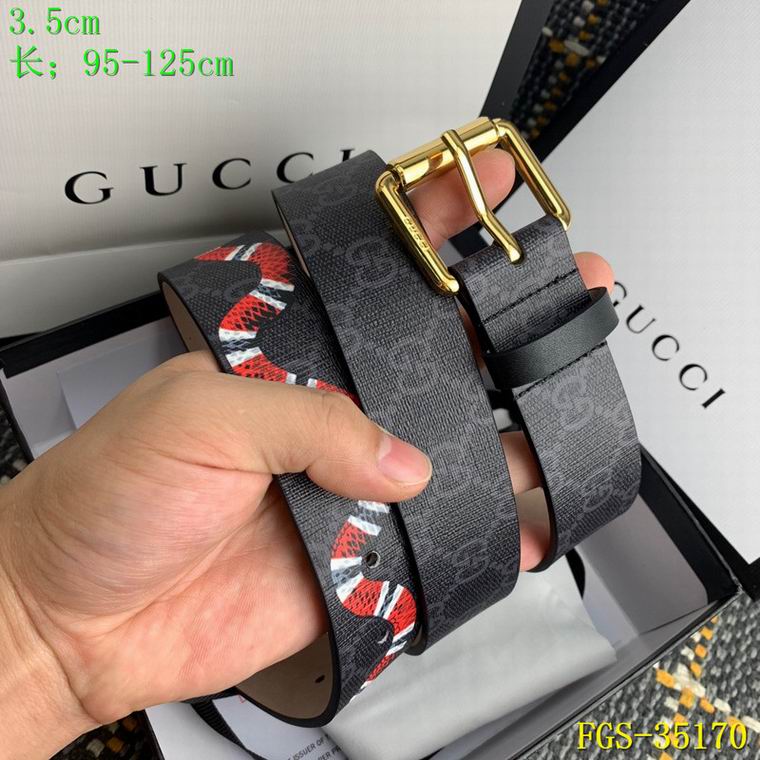 Gucci belt 35mm 95-125cm 8L18